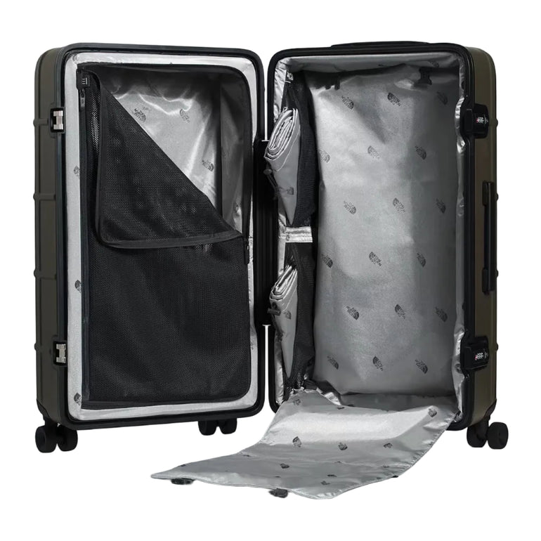 The North Face Luggage TNF Black/TNF White-NPF The North Face All Weather 4-Wheeler—30" Large Luggage