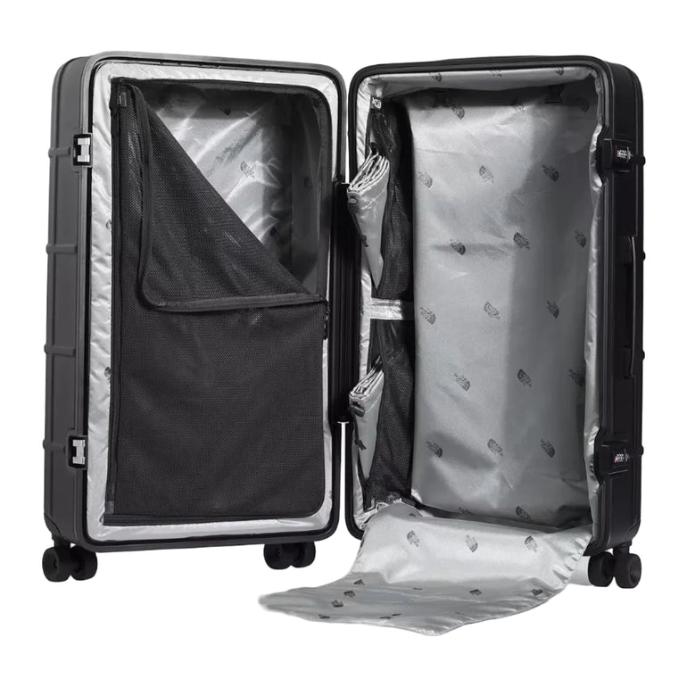 The North Face Luggage TNF Black/TNF White-NPF The North Face All Weather 4-Wheeler—30" Large Luggage
