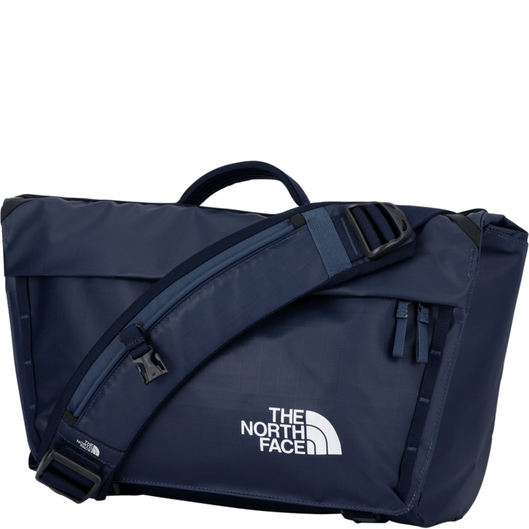The North Face Messenger Bags Shady Blue/Summit Navy The North Face Base Camp Voyager Messenger Bag