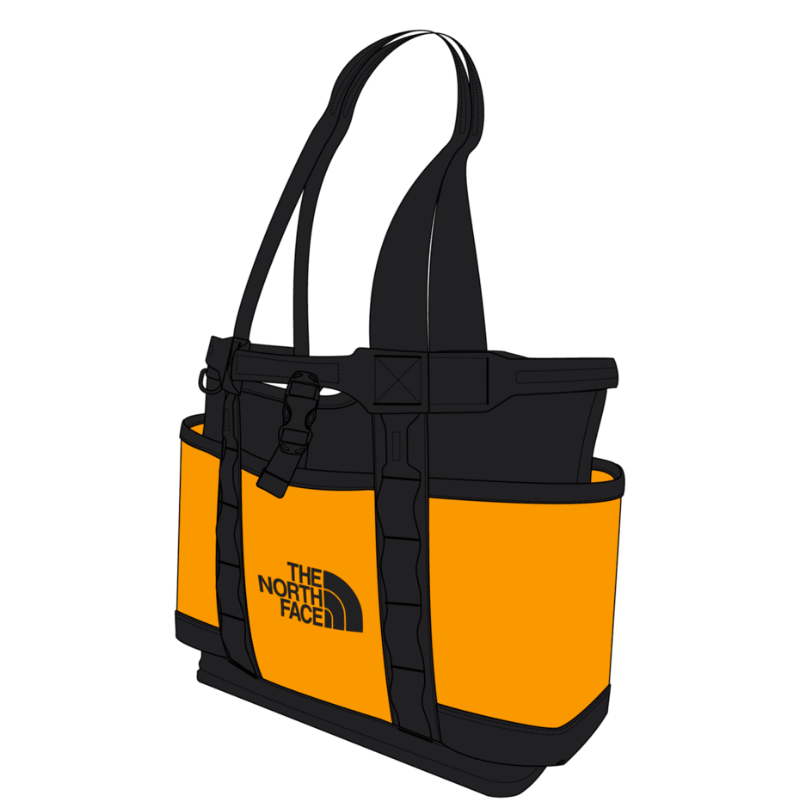 The North Face Tote Bag Summit Gold/TNF Black The North Face Base Camp Utility Tote - Summit Gold/TNF Black