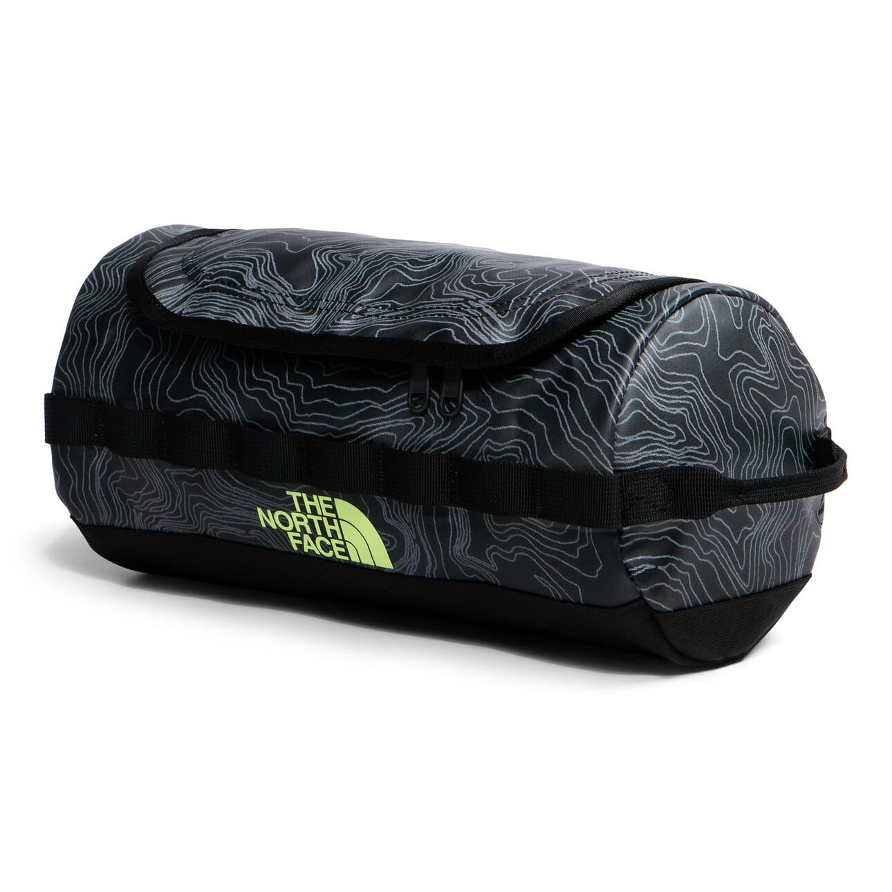 The North Face Travel Accessories TNF Black Glowing Topo Print The North Face Base Camp Travel Canister—L
