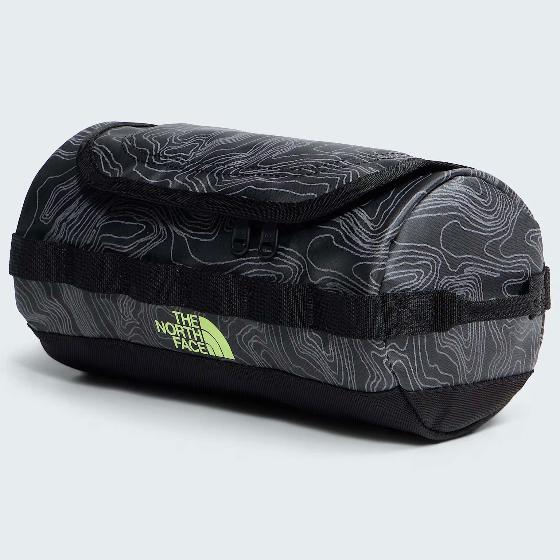The North Face Travel Accessories TNF Black Glowing Topo Print The North Face Base Camp Travel Canister—S