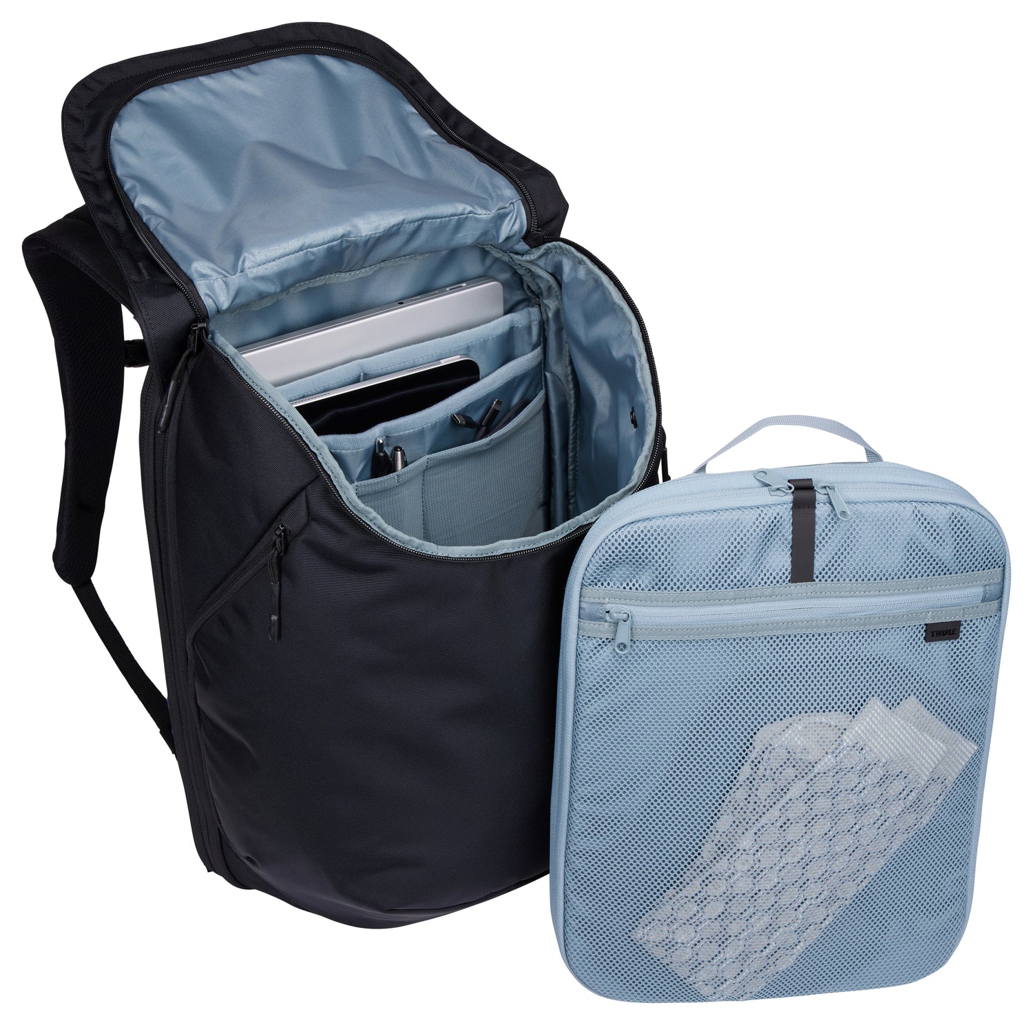 Thule Backpacks Black Thule Subterra 2 Expandable Travel Backpack 26L - Black
