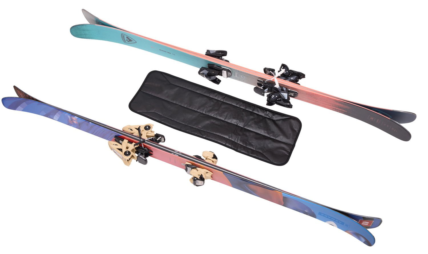 Thule Ski Bag Mid Blue Thule RoundTrip Ski Roller Bag 192cm - Mid Blue