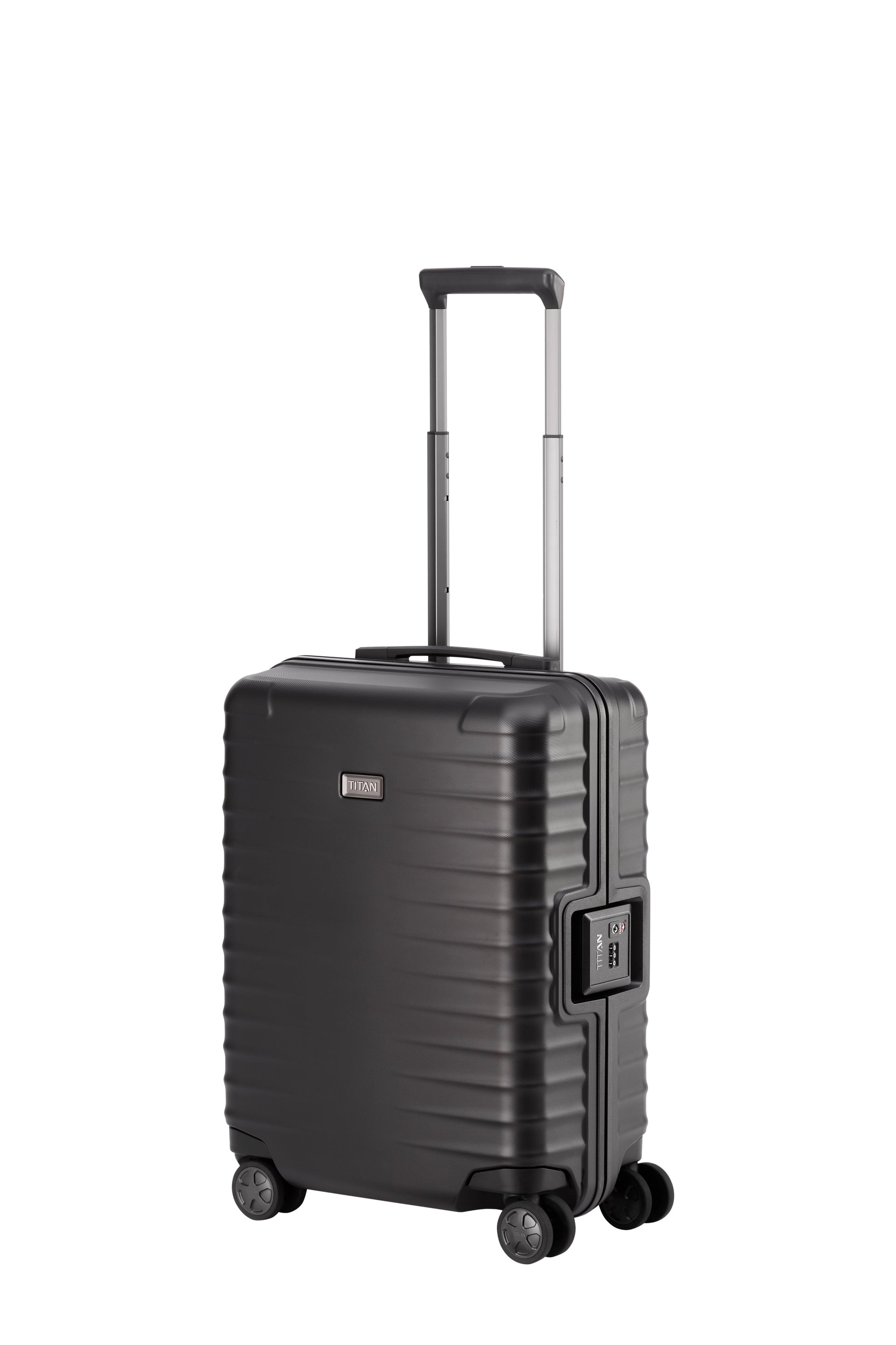 Titan Luggage Black Titan LITRON Frame Trolley S Carry-On Luggage