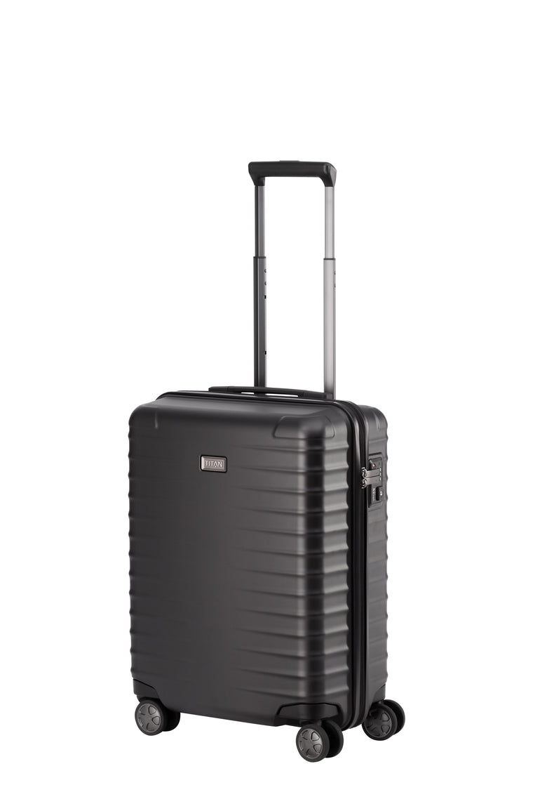 Titan Luggage Black Titan LITRON Trolley S Carry-On Luggage