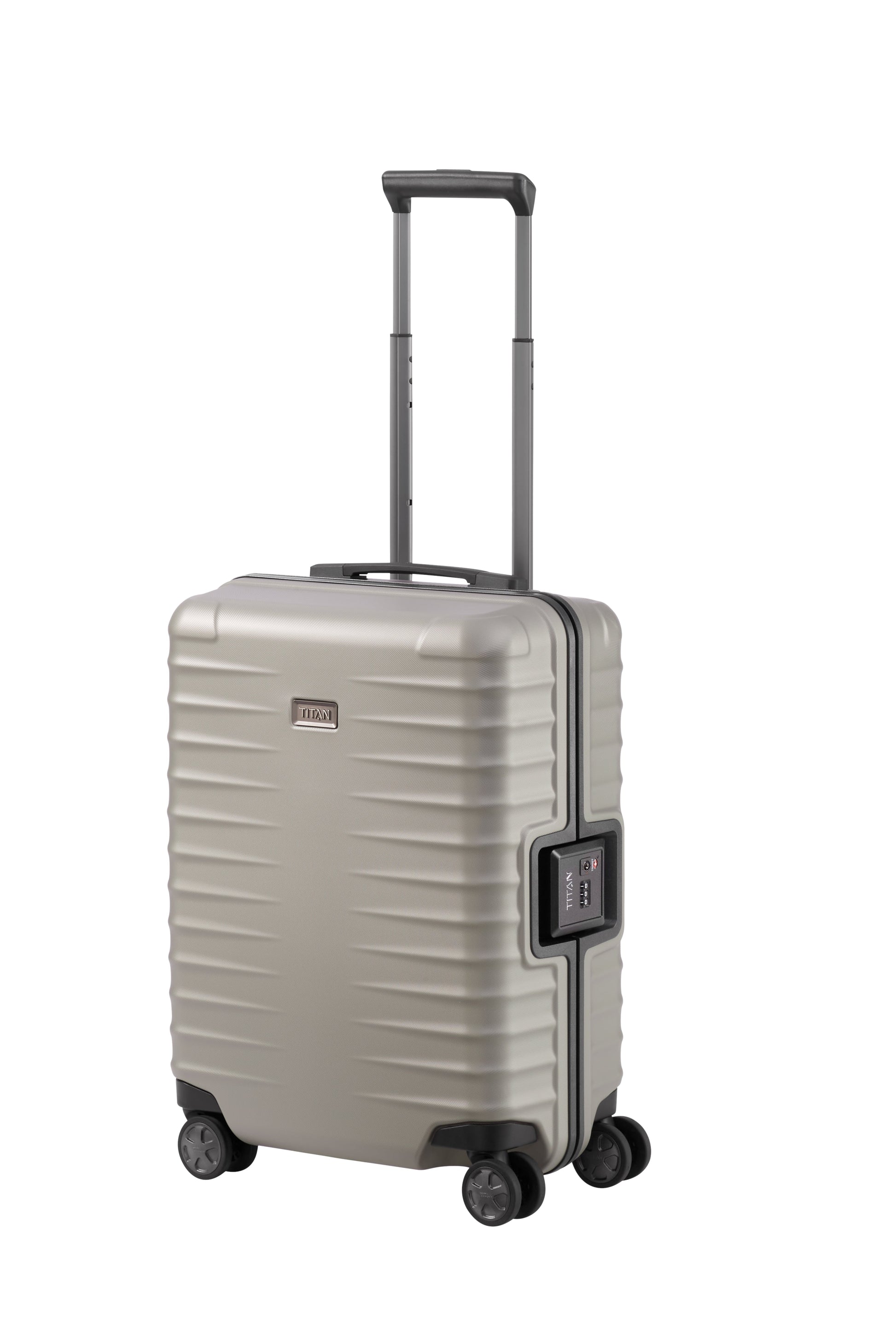 Titan Luggage Champagne Titan LITRON Frame Trolley S Carry-On Luggage