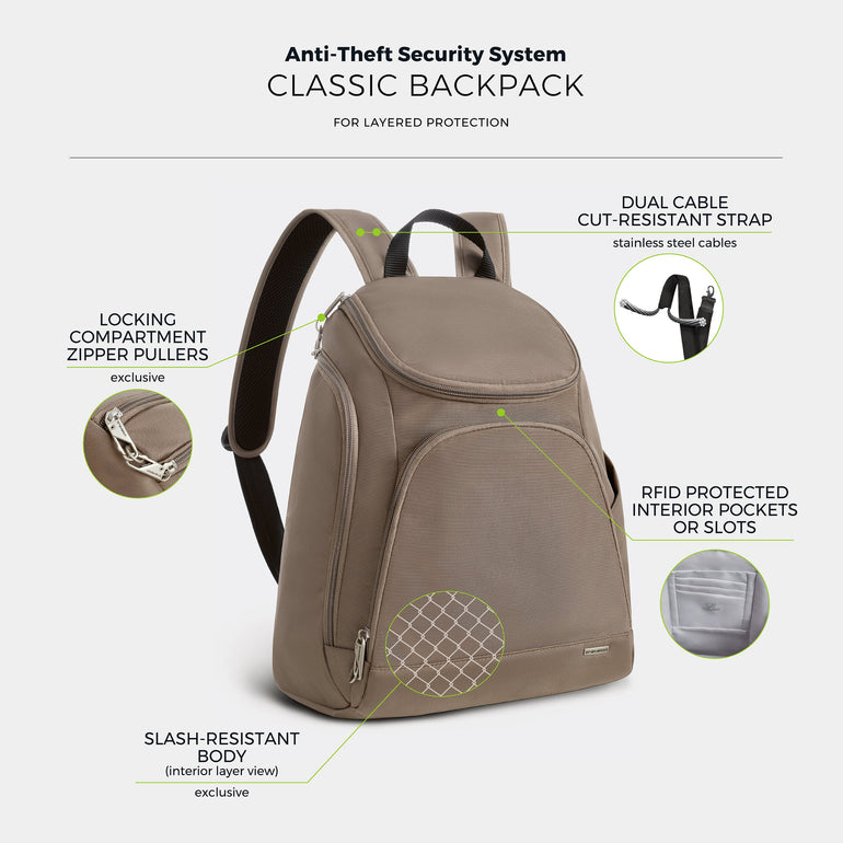 Travelon Backpacks Travelon Anti-Theft Backpack (RFID Blocking)