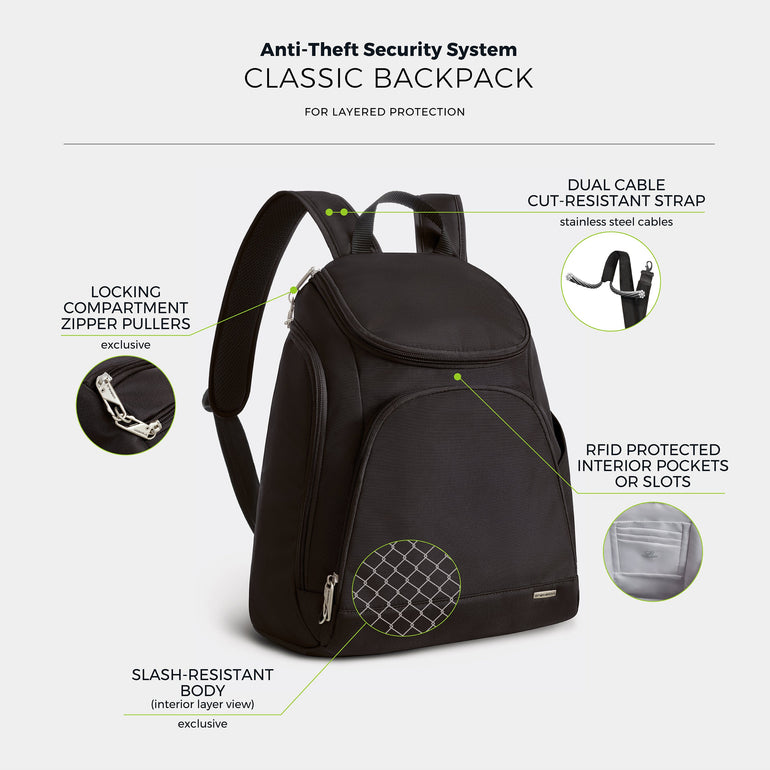 Travelon Backpacks Travelon Anti-Theft Backpack (RFID Blocking)