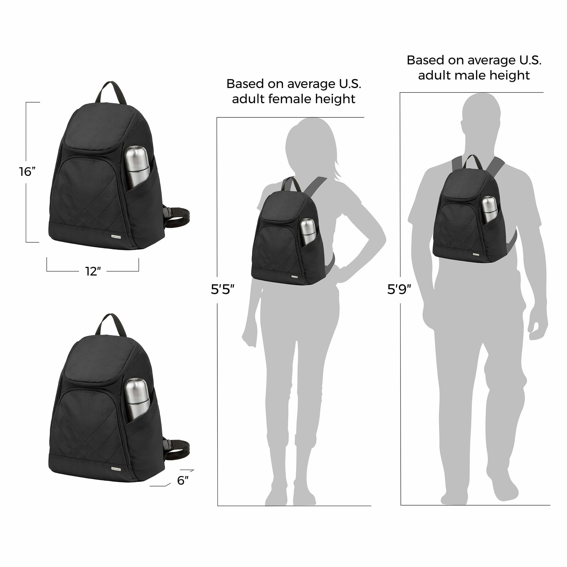 Travelon Backpacks Travelon Anti-Theft Backpack (RFID Blocking)