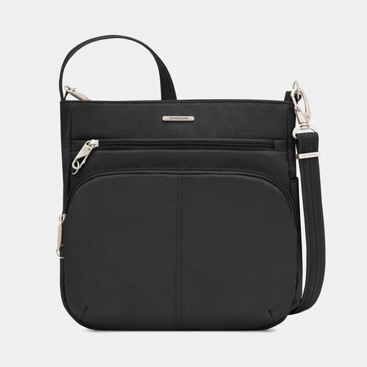 Travelon Cross-Body Bag Black Travelon Anti-Theft Classic N/S Crossbody