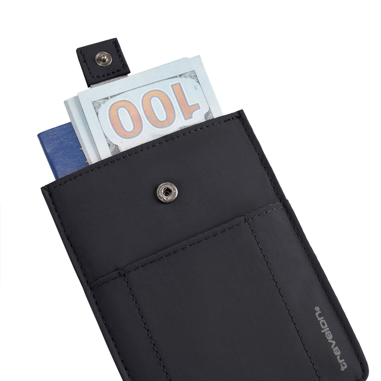 Travelon Passport Case Travelon RFID Blocking Pull-Up Passport Holder