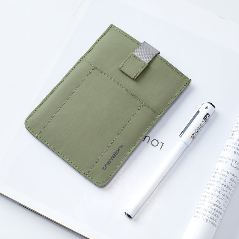 Travelon Passport Case Travelon RFID Blocking Pull-Up Passport Holder
