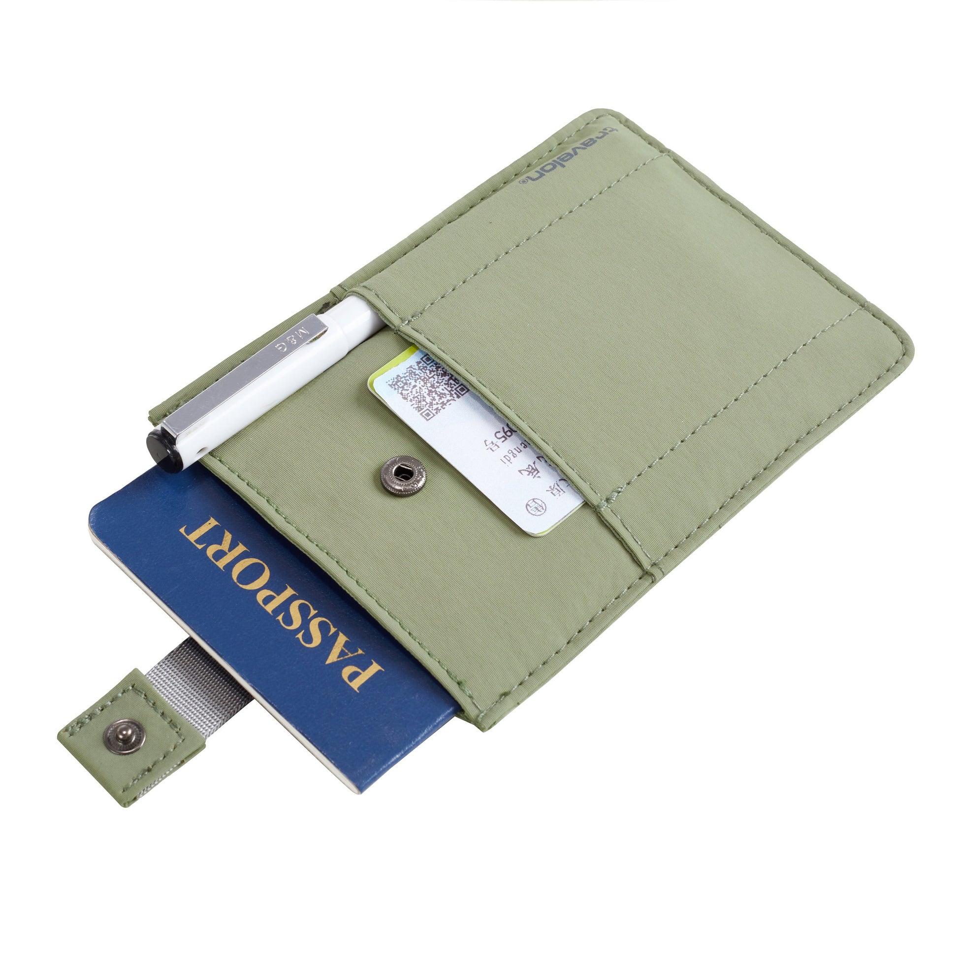 Travelon Passport Case Travelon RFID Blocking Pull-Up Passport Holder
