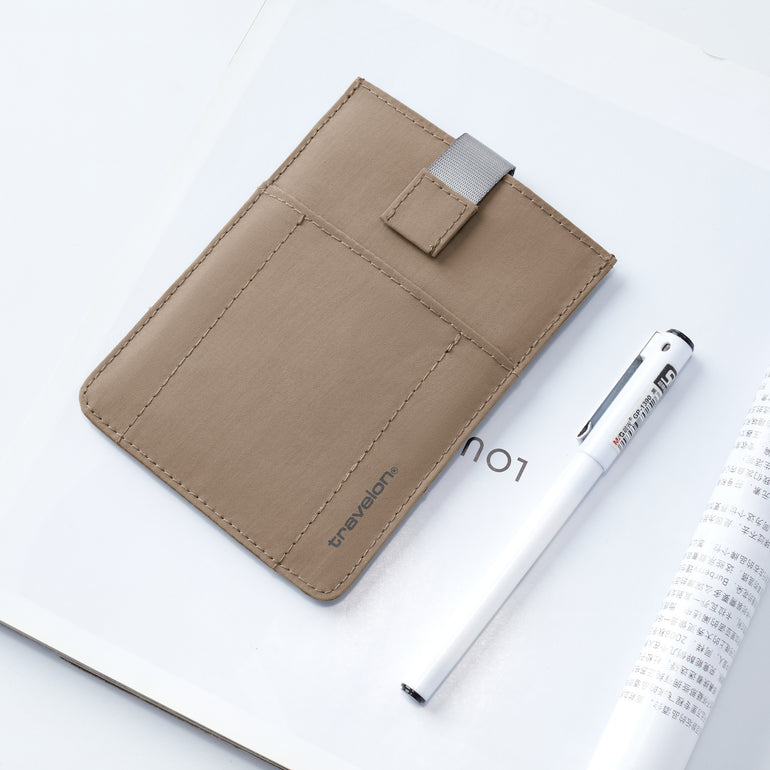 Travelon Passport Case Travelon RFID Blocking Pull-Up Passport Holder