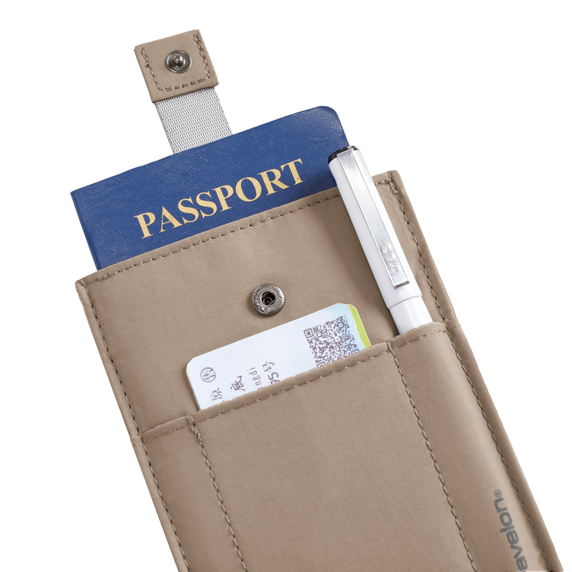 Travelon Passport Case Travelon RFID Blocking Pull-Up Passport Holder