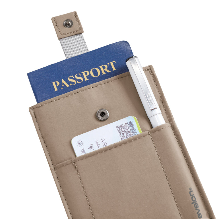 Travelon Passport Case Travelon RFID Blocking Pull-Up Passport Holder