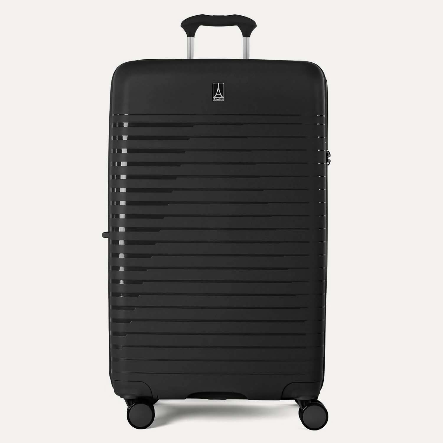 Travelpro Luggage Black Travelpro Optima Expandable Check-In Spinner Large Luggage