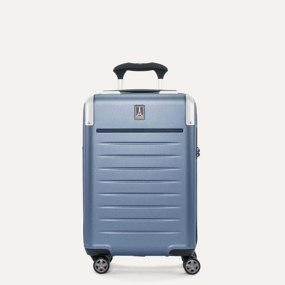 Travelpro Luggage Dark Sky Blue Travelpro Platinum Elite Hardside Spinner Compact Carry-On Luggage