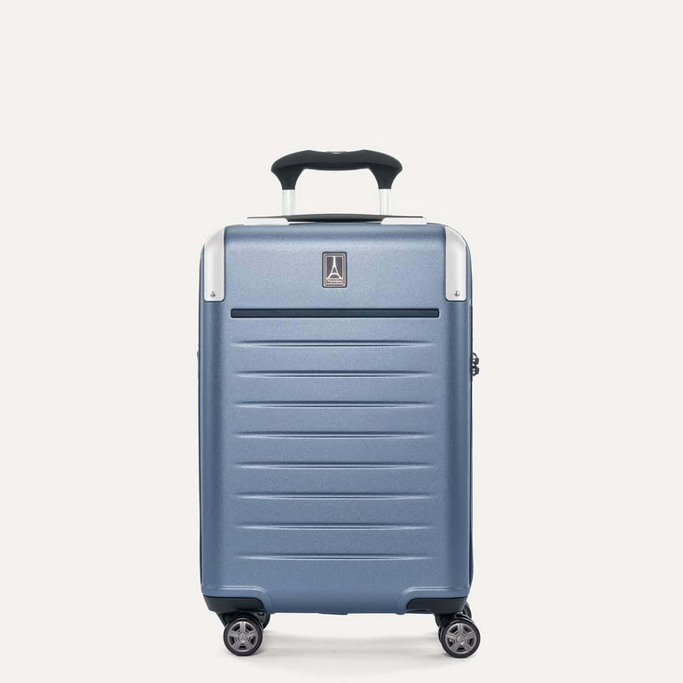 Travelpro Luggage Dark Sky Blue Travelpro Platinum Elite Hardside Spinner Compact Carry-On Luggage