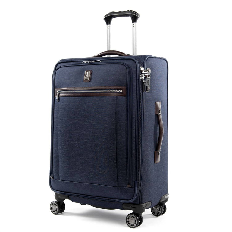 Travelpro Luggage True Navy Travelpro Platinum Elite 25 Inch Expandable Spinner Luggage
