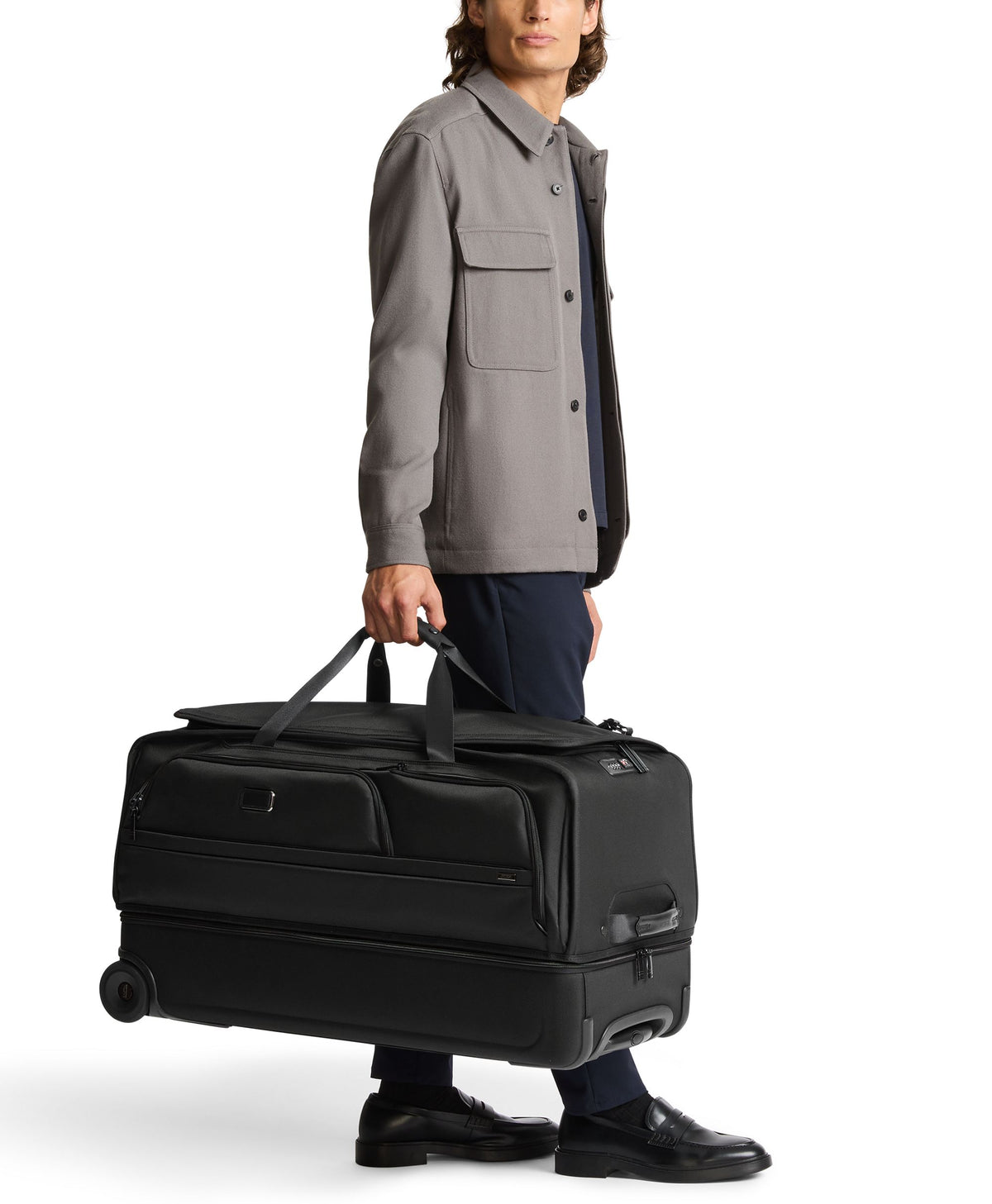 Tumi Duffles Black Tumi Alpha Large 2-Wheeled Duffel