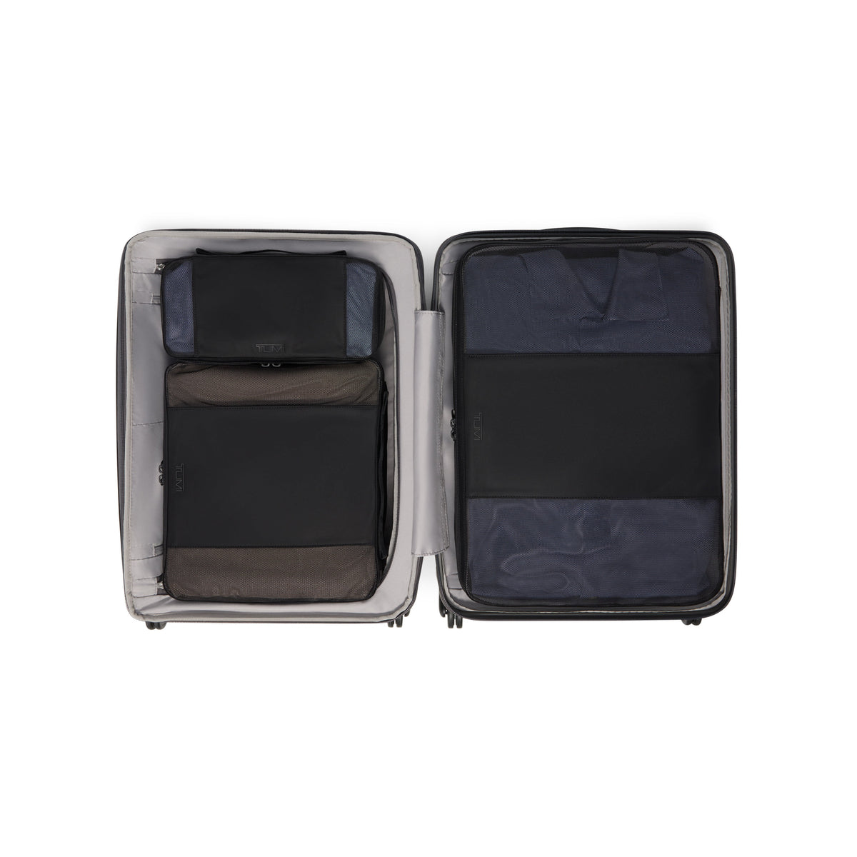 Tumi Luggage Black Textured Tumi Ventra Large Expandable Carry-On Luggage