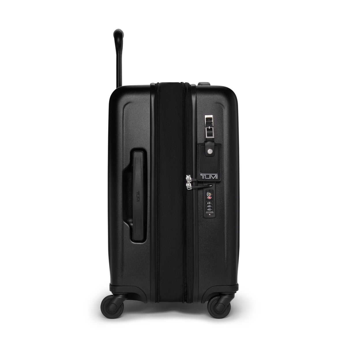 Tumi Luggage Black Textured Tumi Ventra Large Expandable Carry-On Luggage