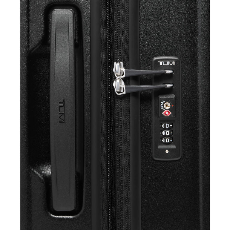 Tumi Luggage Black Textured Tumi Ventra Large Expandable Carry-On Luggage