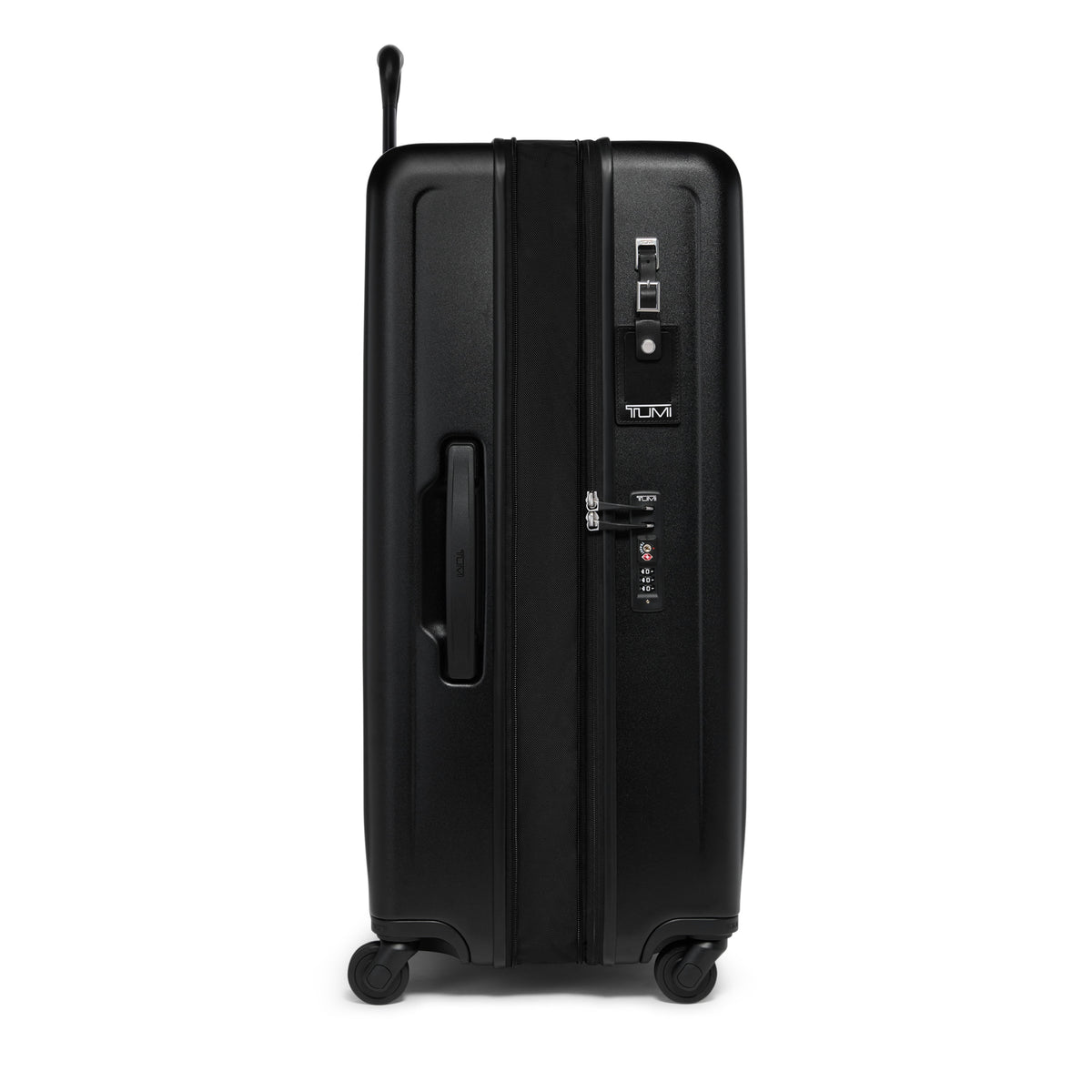 Tumi Luggage Black Textured Tumi Ventra Large Expandable Checked Luggage
