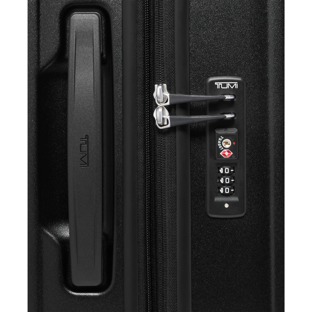 Tumi Luggage Black Textured Tumi Ventra Large Expandable Checked Luggage