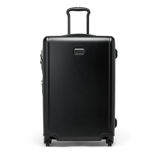 Tumi Luggage Black Textured Tumi Ventra Medium Expandable Checked Luggage