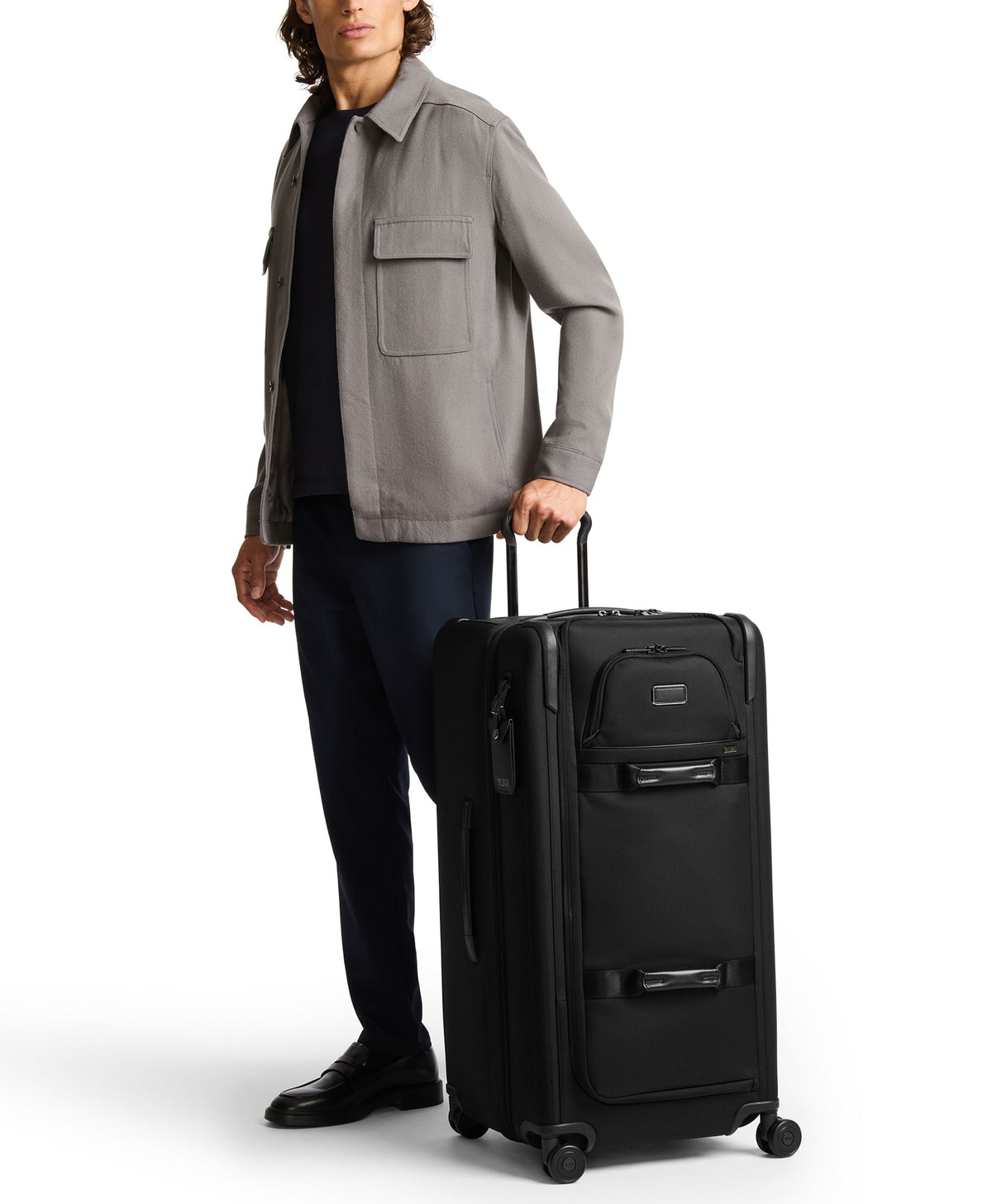 Tumi Luggage Black Tumi Alpha Large Dual Access Expandable Trunk