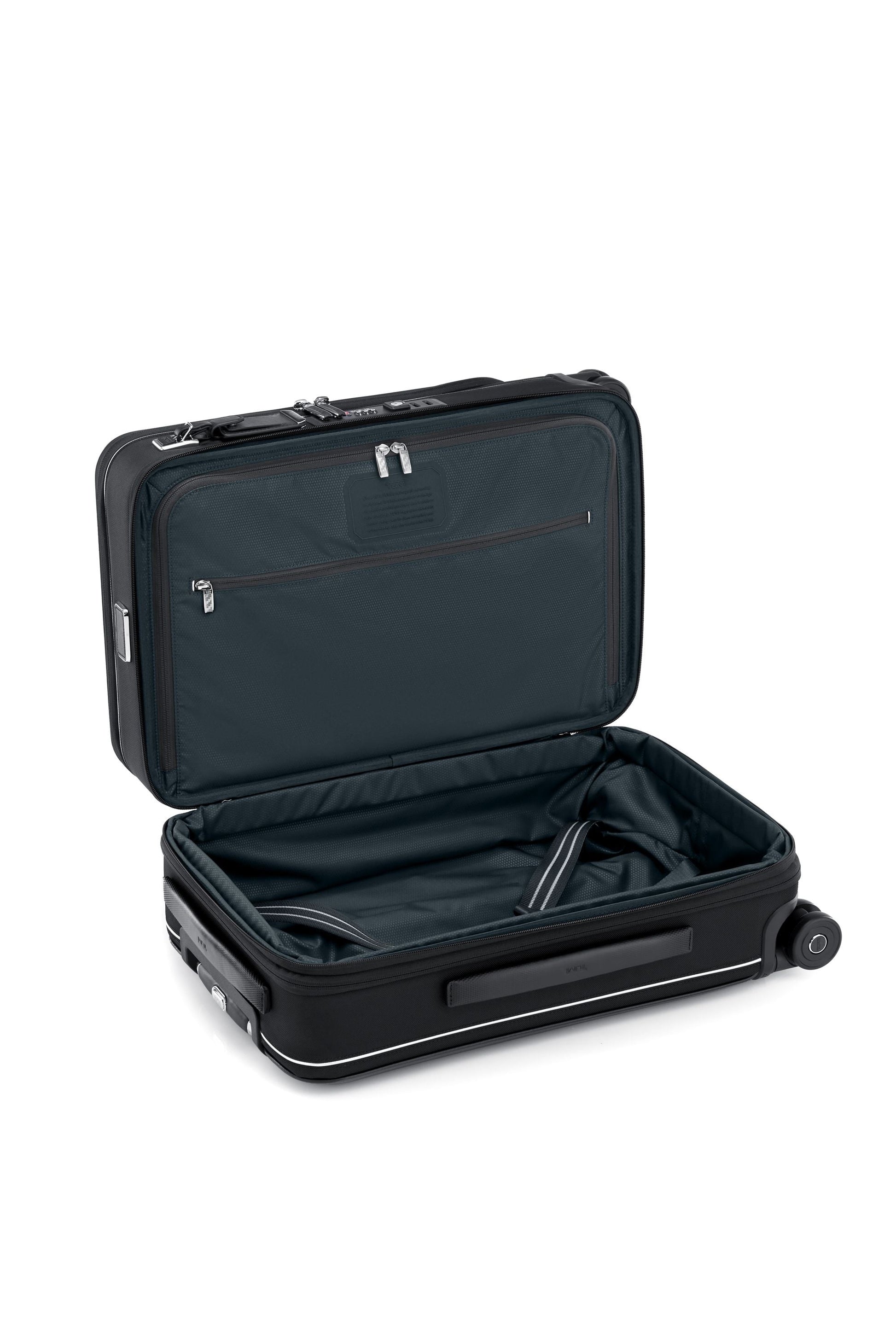 Tumi Luggage Black Tumi Arrivé International Dual Access 4 Wheeled Carry-On Luggage