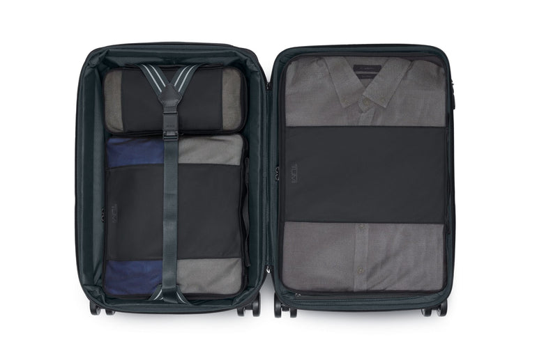 Tumi Luggage Black Tumi Arrivé International Dual Access 4 Wheeled Carry-On Luggage