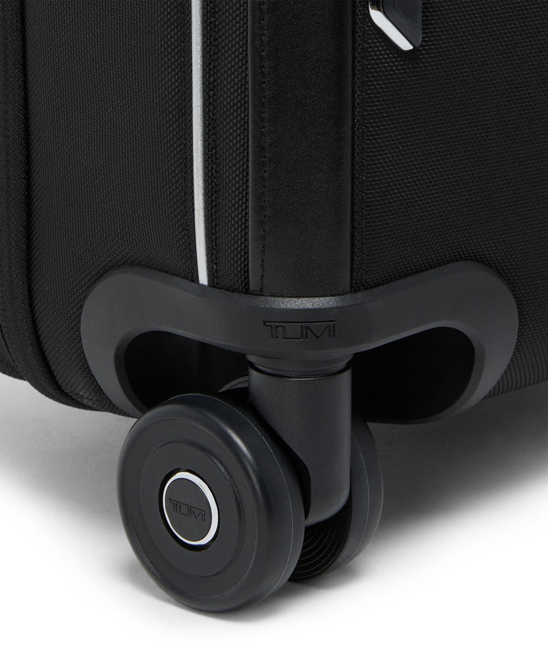 Tumi Luggage Black Tumi Arrivé International Dual Access 4 Wheeled Carry-On Luggage