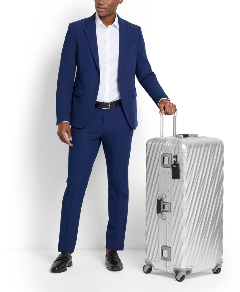 Tumi Luggage Silver Tumi 19 Degree Aluminum Rolling Trunk