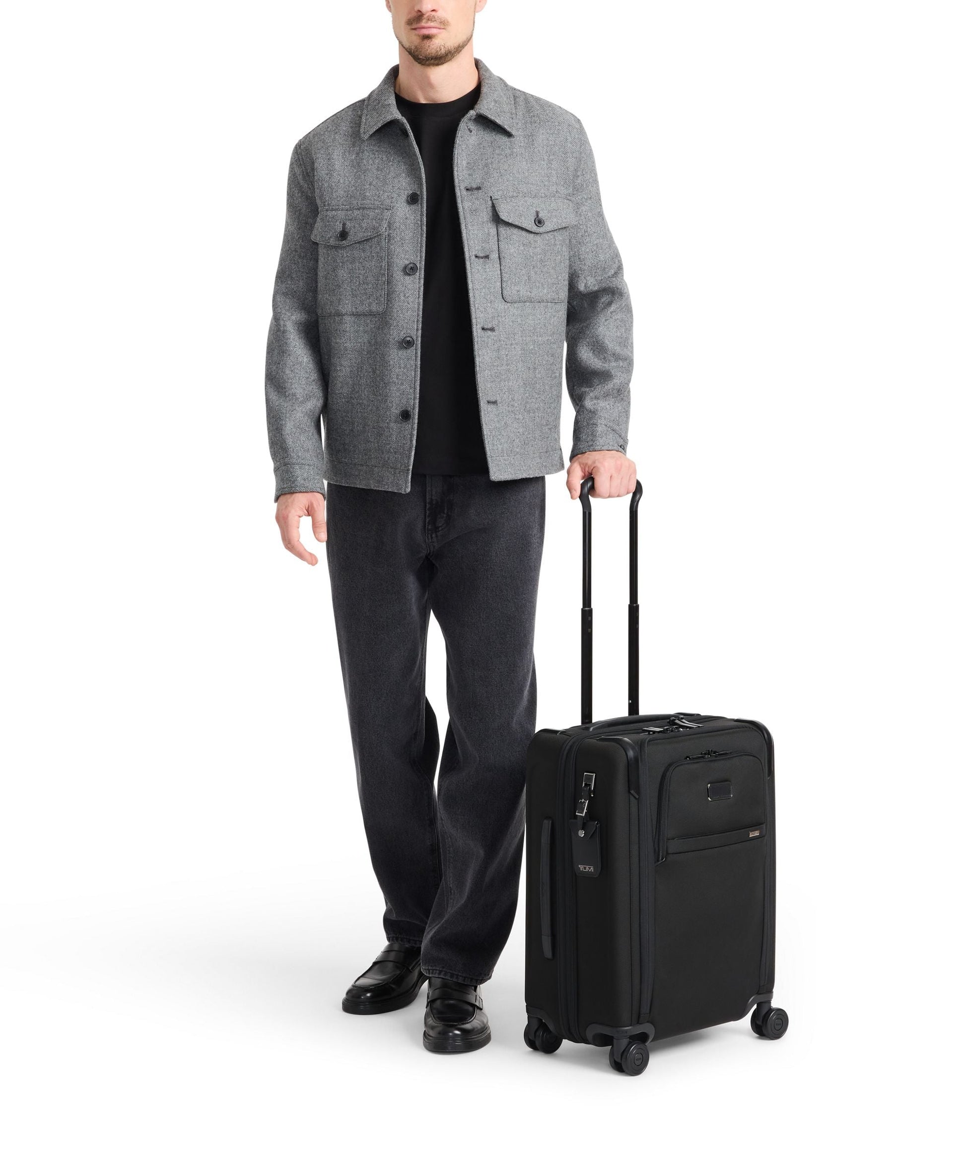 Tumi Luggage Tumi Alpha Large Dual Access Expandable Carry-On Luggage