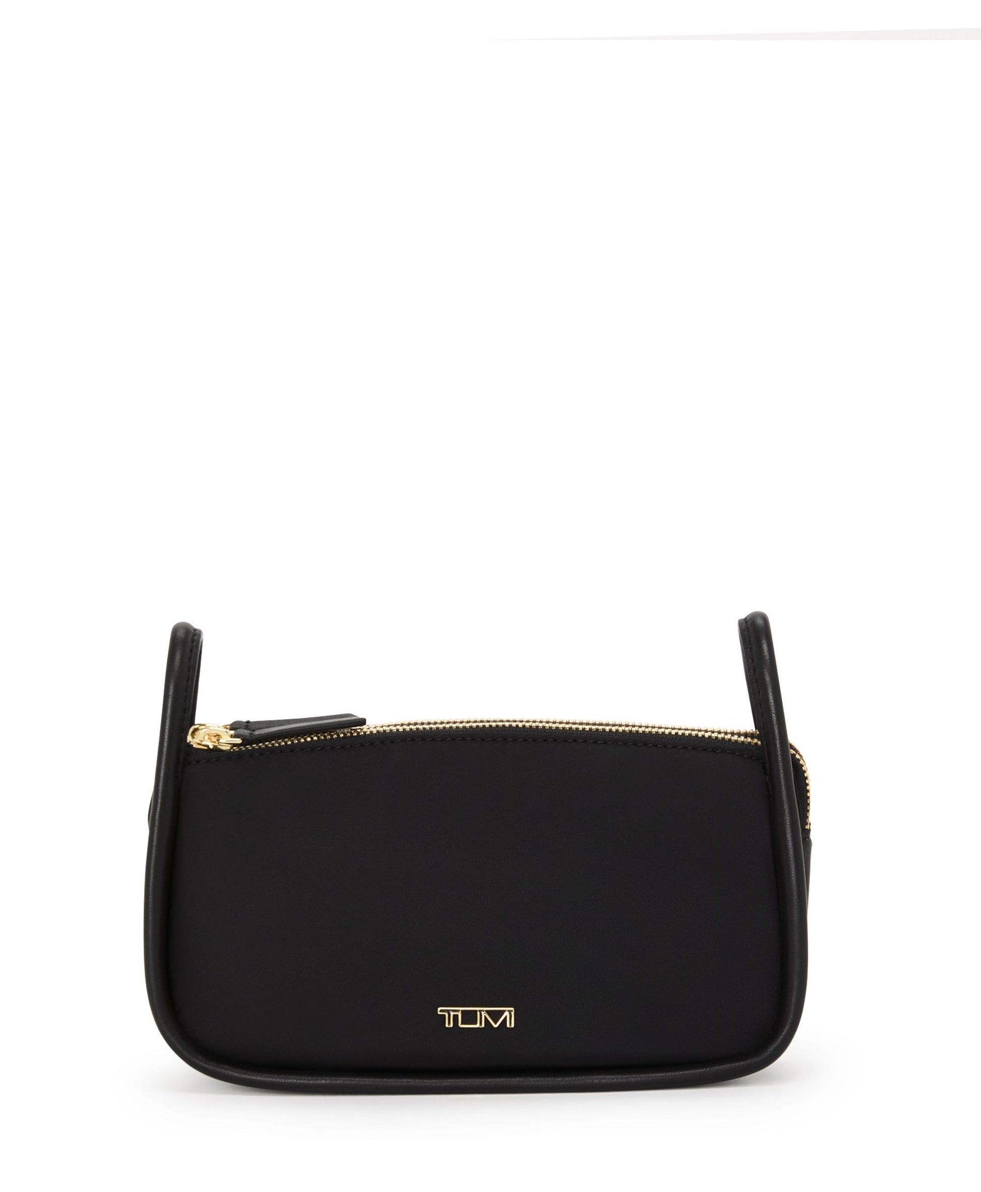 Tumi Travel Accessories Black/Gold Tumi Voyageur Brenn Small Cosmetic Pouch