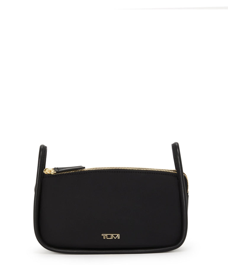 Tumi Travel Accessories Black/Gold Tumi Voyageur Brenn Small Cosmetic Pouch