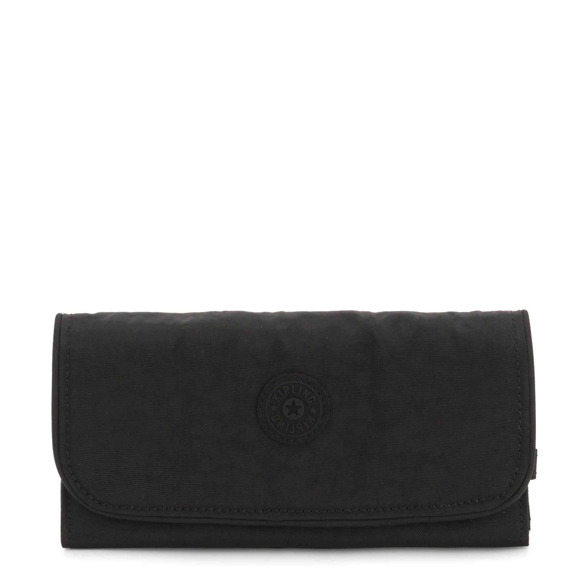 Kipling Money Land Snap Wallet - Black Noir 
