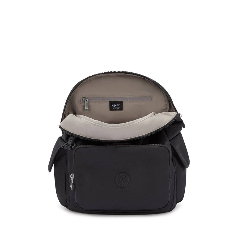 Kipling City Pack Medium Backpack - Black Noir 