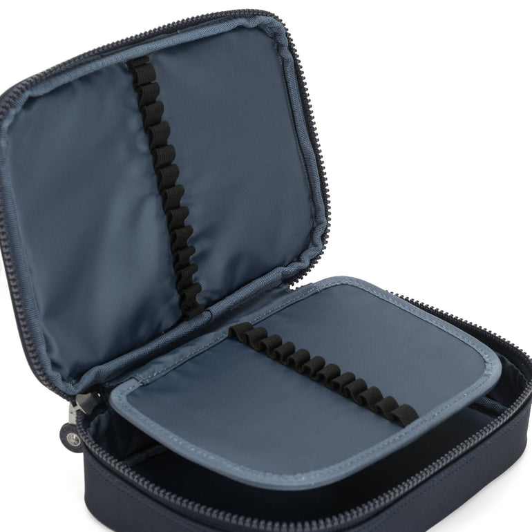 Kipling 100 Pens Case - True Blue Tonal