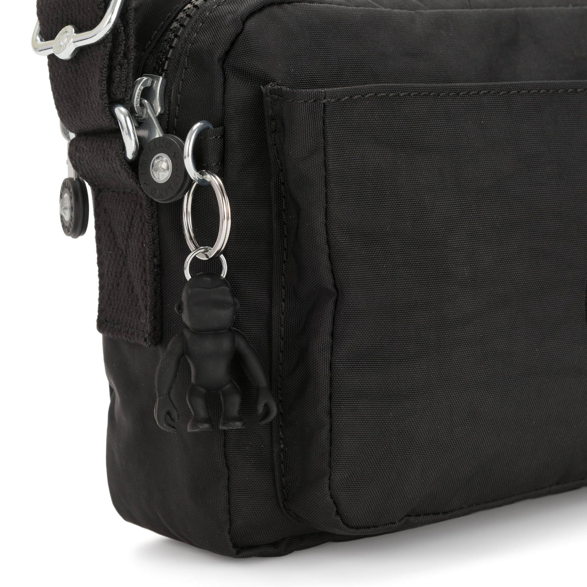 Kipling Abanu Medium Crossbody Bag - Black Noir