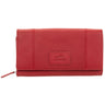 Mancini PEBBLE RFID Medium Clutch Wallet - Red