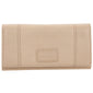 Mancini PEBBLE RFID Trifold Wallet - Bone