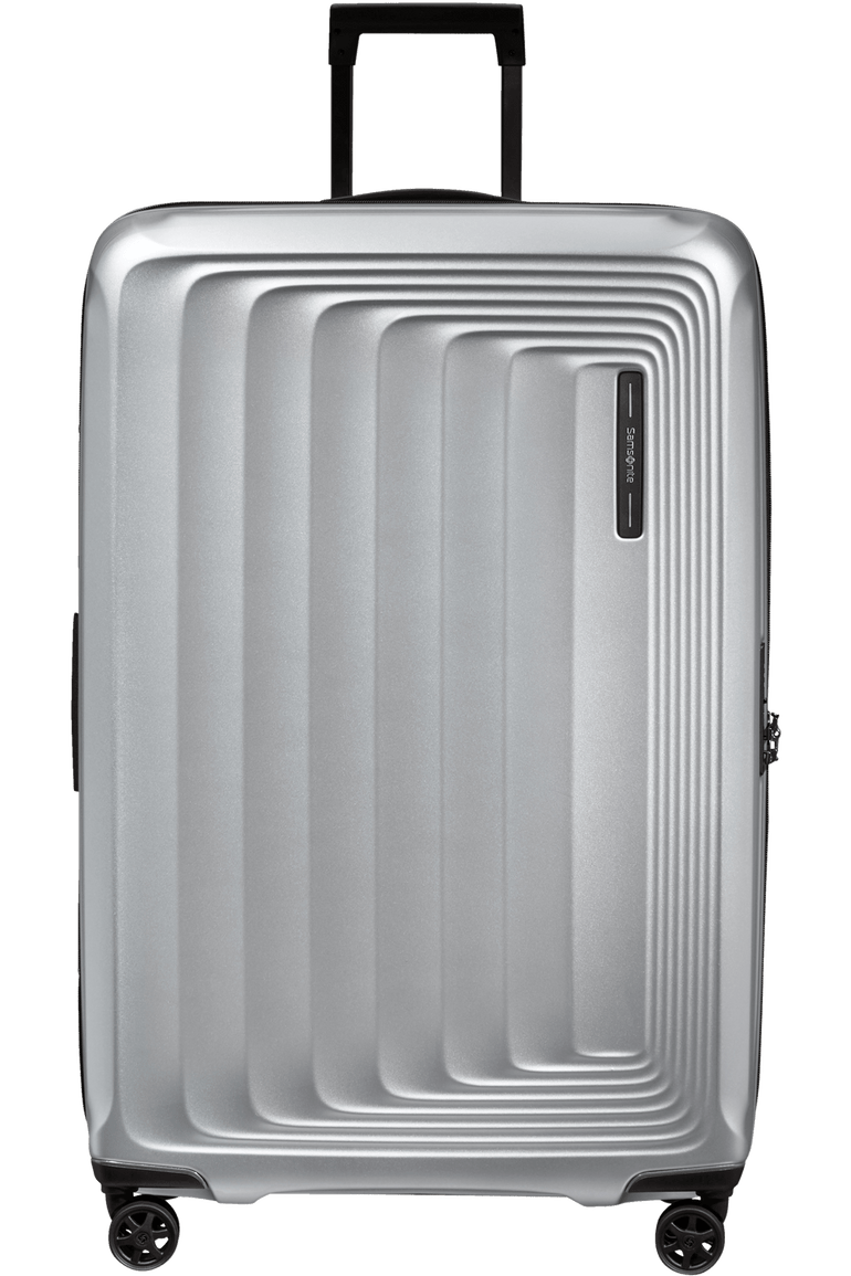 Samsonite Nuon Expandable Large Luggage - Matte Silver
