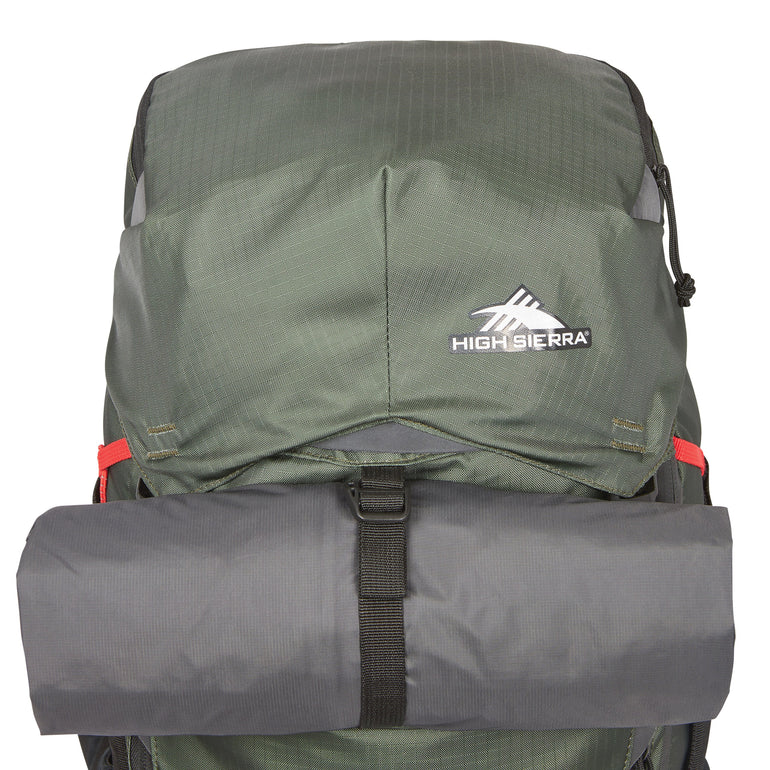 High Sierra Pathway 2.0 Frame Pack 75L Backpack - Forest Green/Black