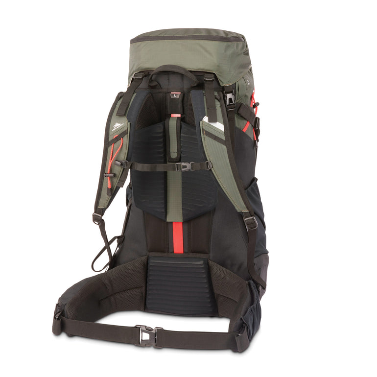 High Sierra Pathway 2.0 Frame Pack 75L Backpack - Forest Green/Black