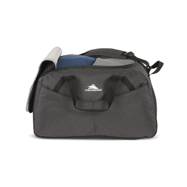 High Sierra Forester Collection Small Duffel - Black Heather/Black